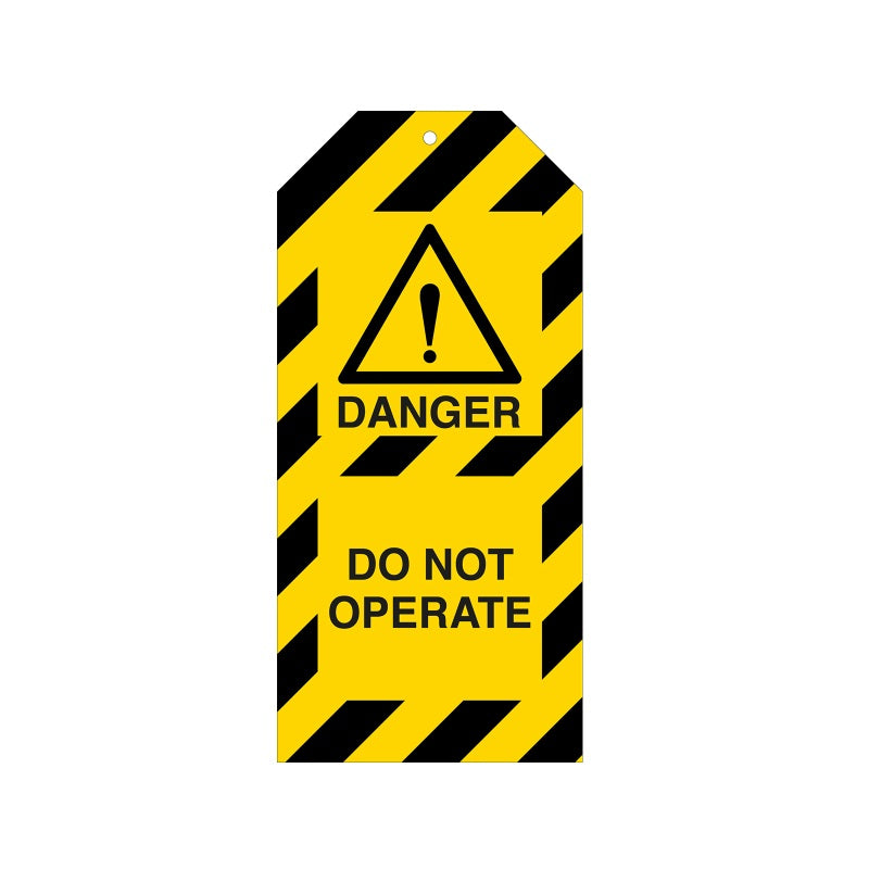 Warning Tags - English