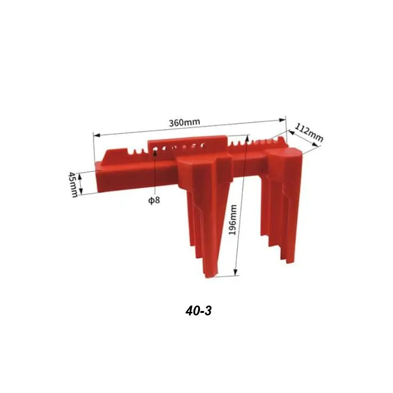 Adjustable Ball Valve Lockout