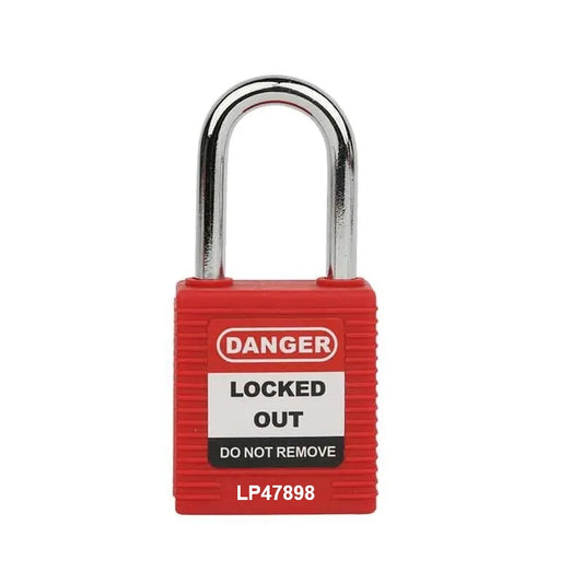 Engraved Safety Padlock 38 mm (Stainless) Steel Shackle