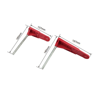 Vergrendeling voor vlinder-/universele afsluiters