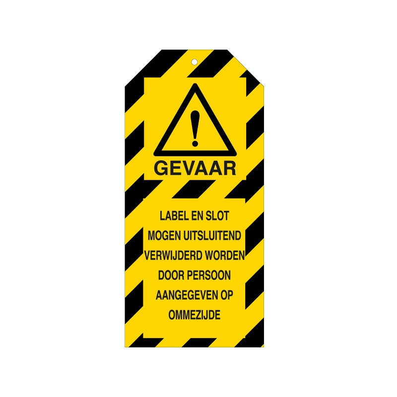 Warning Tags - Dutch