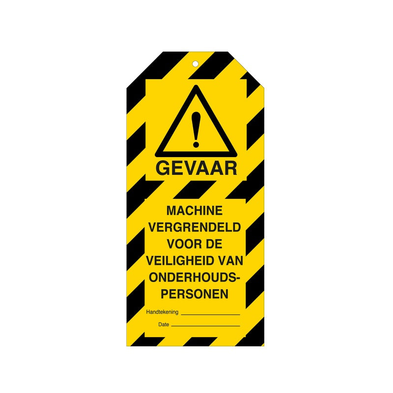 Warning Tags - Dutch