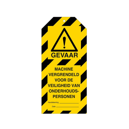 Warning Tags - Dutch