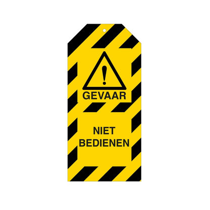 Warning Tags - Dutch