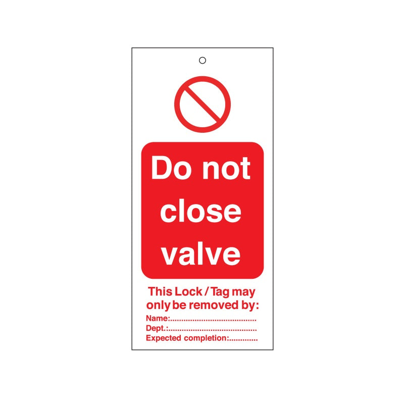 Warning Tags - English
