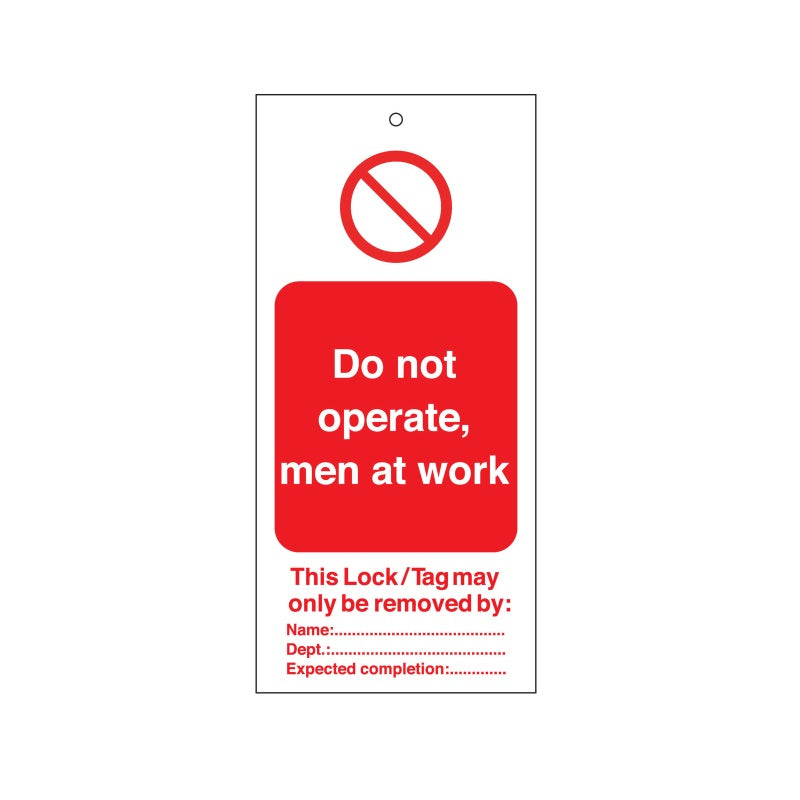Warning Tags - English