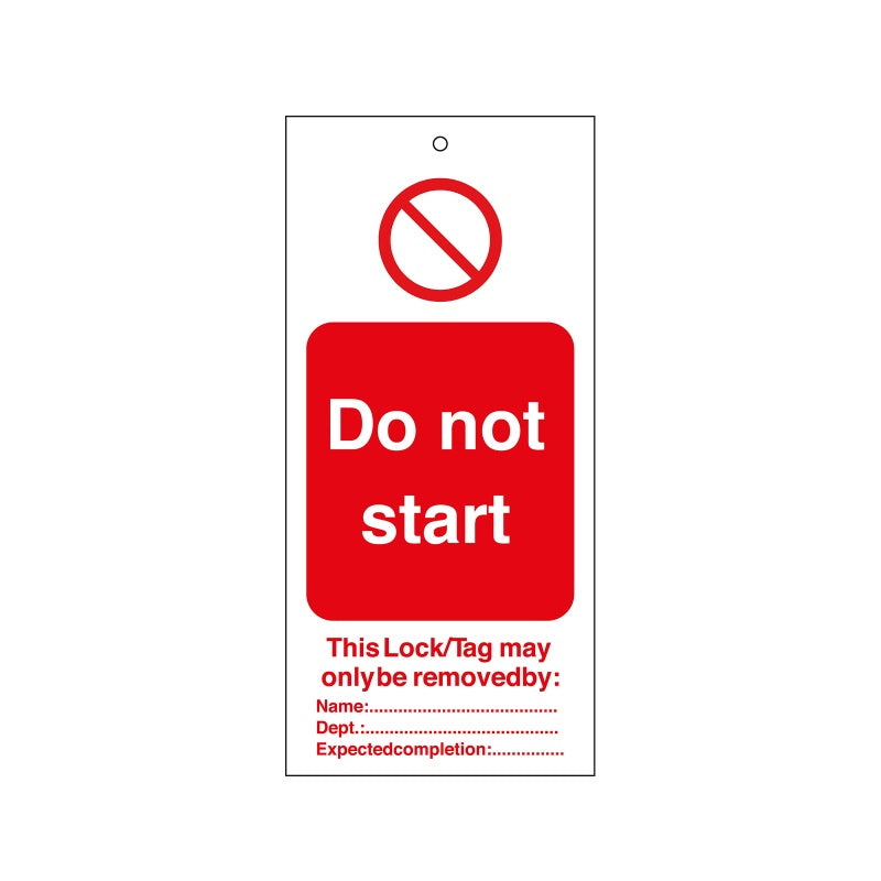Warning Tags - English