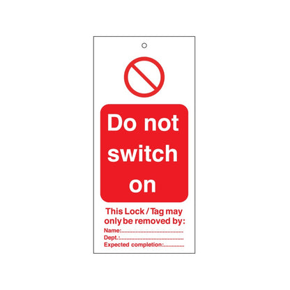 Warning Tags - English