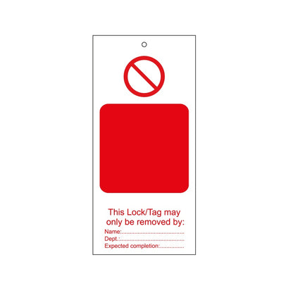 Warning Tags - English