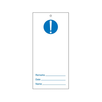 Warning Tags - English