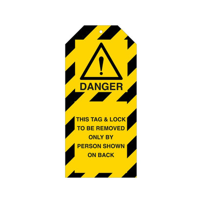 Warning Tags - English