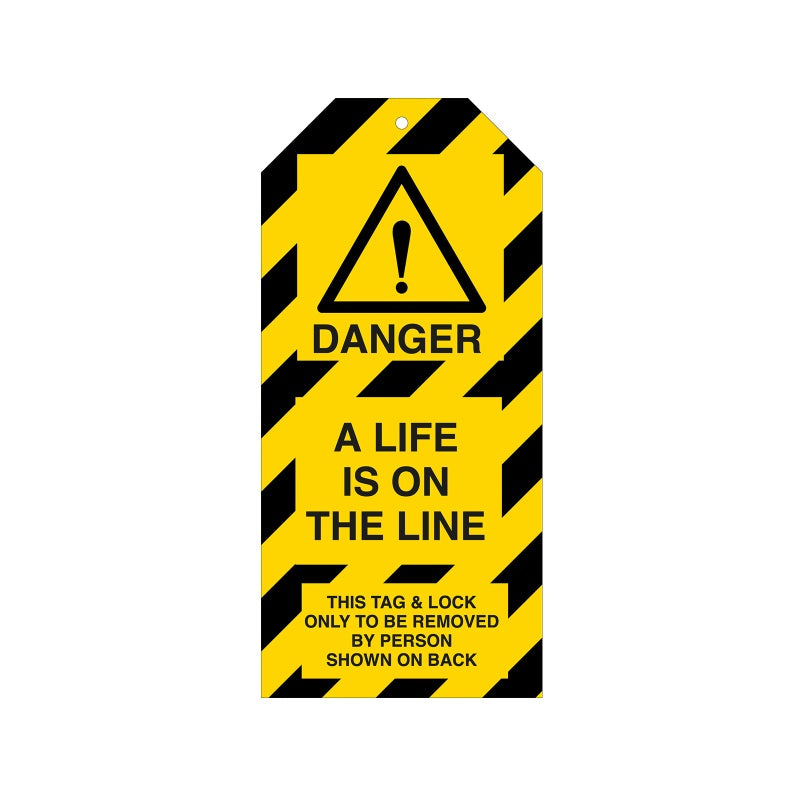 Warning Tags - English