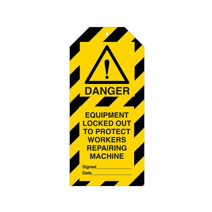 Warning Tags - English