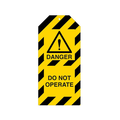 Warning Tags - English