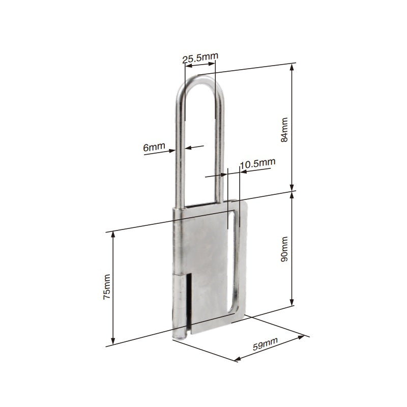 Lockout Hasp Butterfly