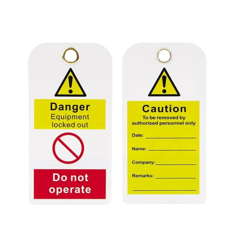 Warning Sign Tag Safety Warning Tags – LockoutProducts B.V.