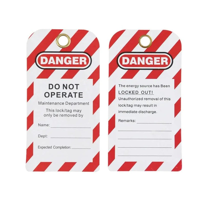 Warning Sign Tag Safety Warning Tags – LockoutProducts B.V.
