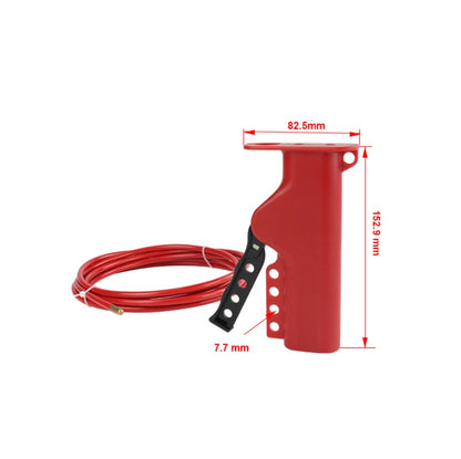 Verstelbare kabelvergrendeling - 2,4 m kabel