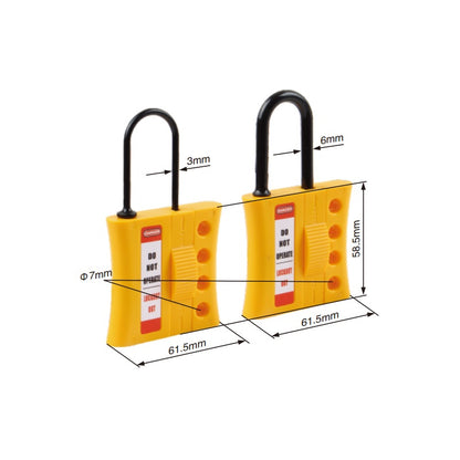 Verriegelungshaspe aus Nylon