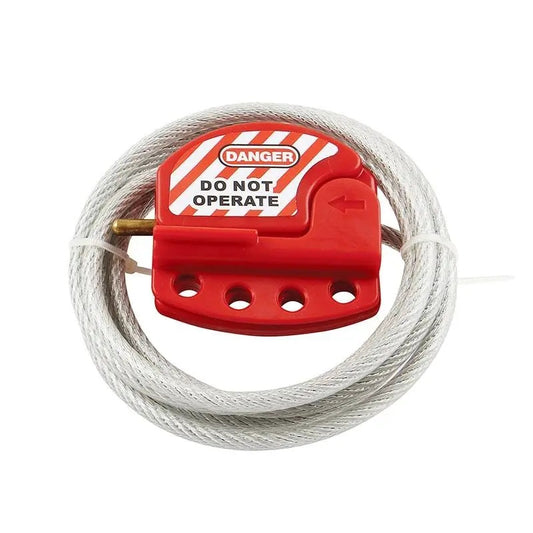 Adjustable Cable Lockout - 2.0 mtr x 4.0 / 6.0 mm cable